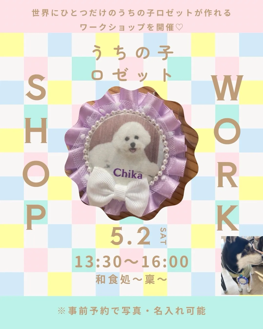 🌼 キッズ＆ドッグ ワクワクワークショップ 🌼