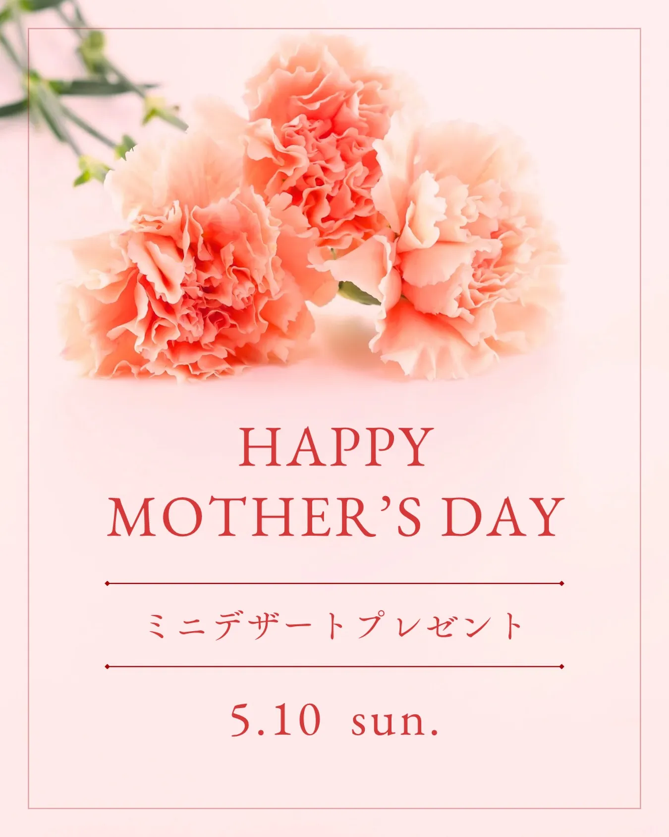 母の日プレゼント🌷